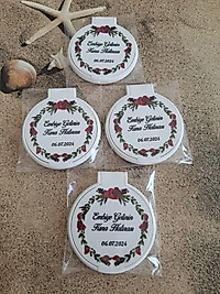 Kına Hatırası Plastik Cep Aynası