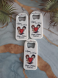 Söz, Nişan, Nikah, Kına, Düğün Dikdörtgen Açacak Magnet