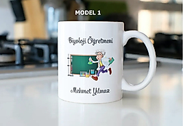Biyoloji Öğretmeni Temalı Kupa Bardak