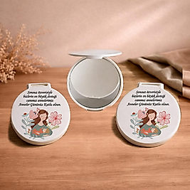 Anneler Günü Hediyelik Cep Aynası
