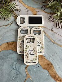 Söz, Nişan, Nikah, Kına, Düğün Dikdörtgen Açacak Magnet