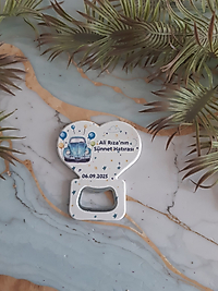 Sünnet Temalı Kalp Açacak Magnet