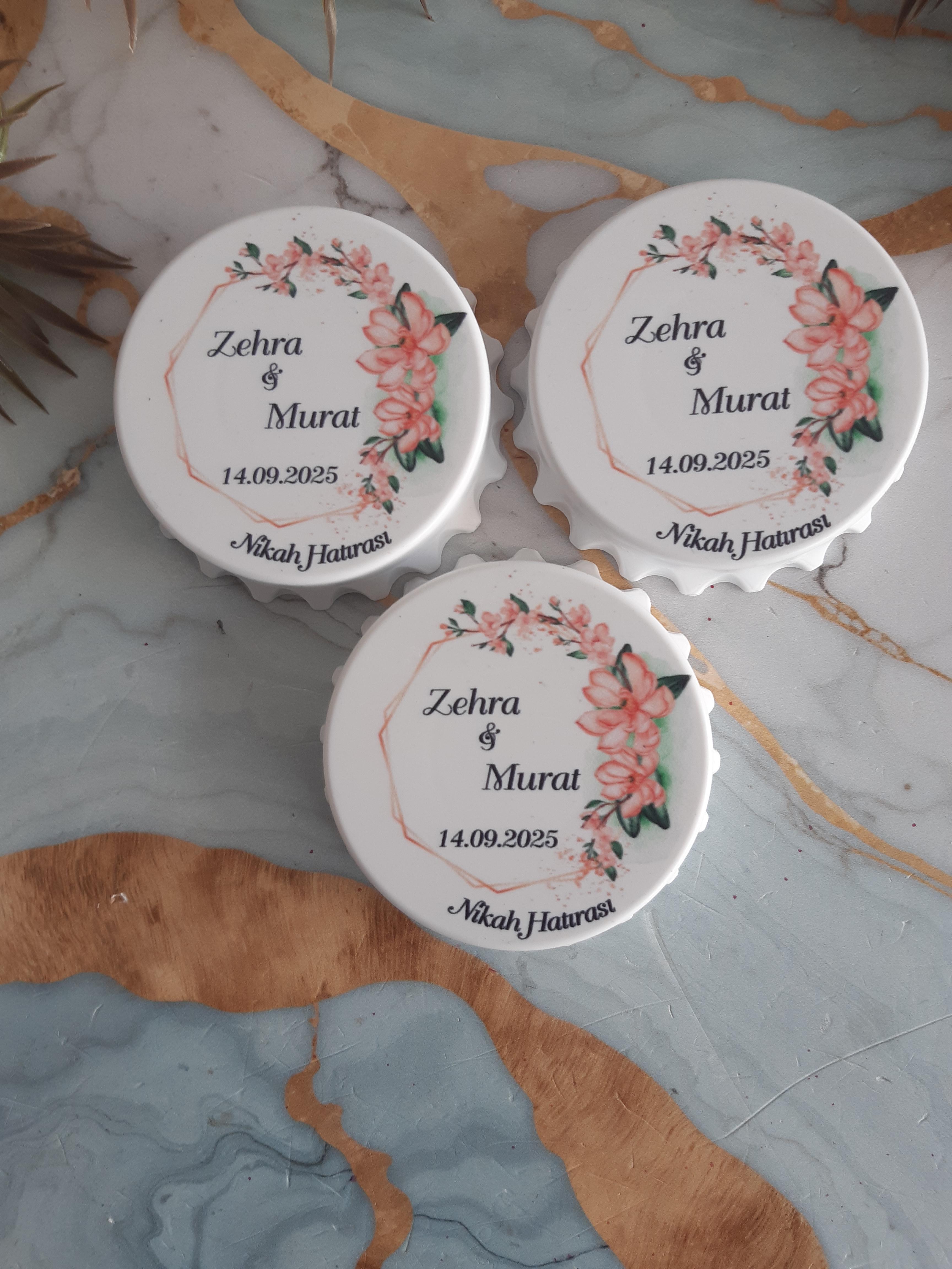 Söz, Nişan, Nikah, Kına, Düğün Yuvarlak Açacak Magnet