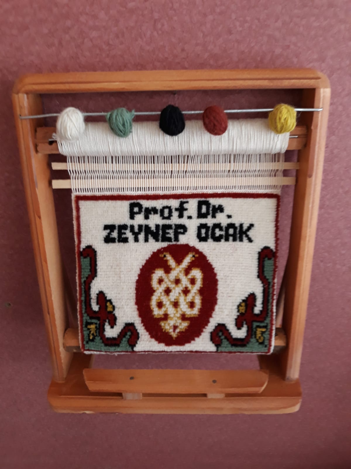 Doktorlar için Minyatur Halı Dokuma (28x33)