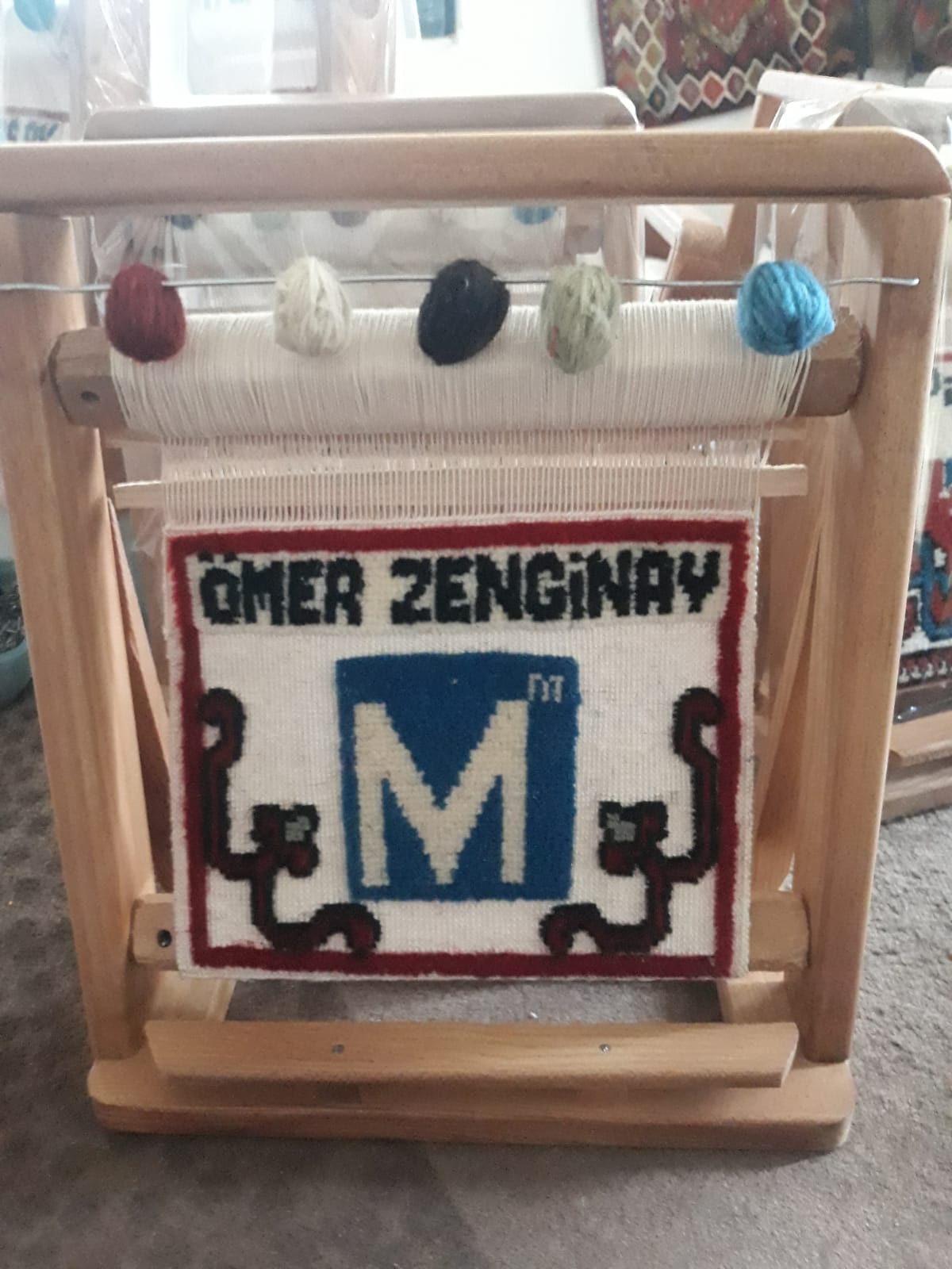 Mali Müşavirlere Özel Hediyelik Minyatür Halı (28x33 ebat)