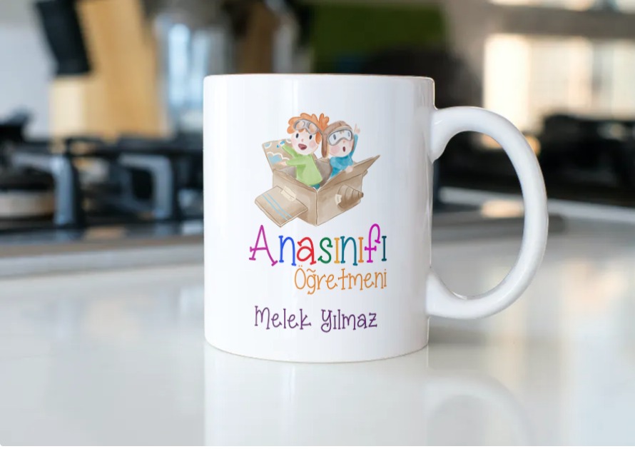 Anasıfır Öğretmeni Temalı Kupa Bardak