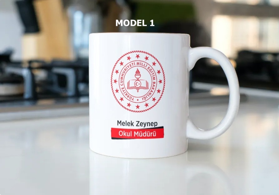 Okul Müdürü Kupa Bardak