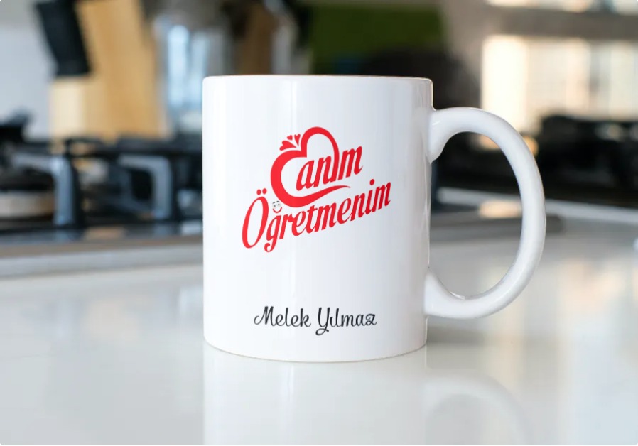Öğretmenler Günü Temalı Kupa Bardak