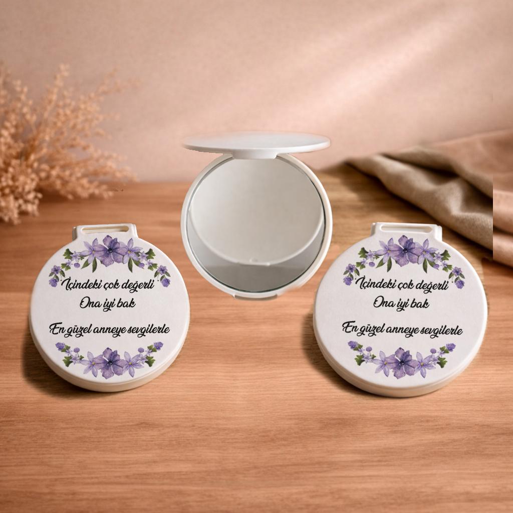 Anneler Günü Hediyelik Cep Aynası