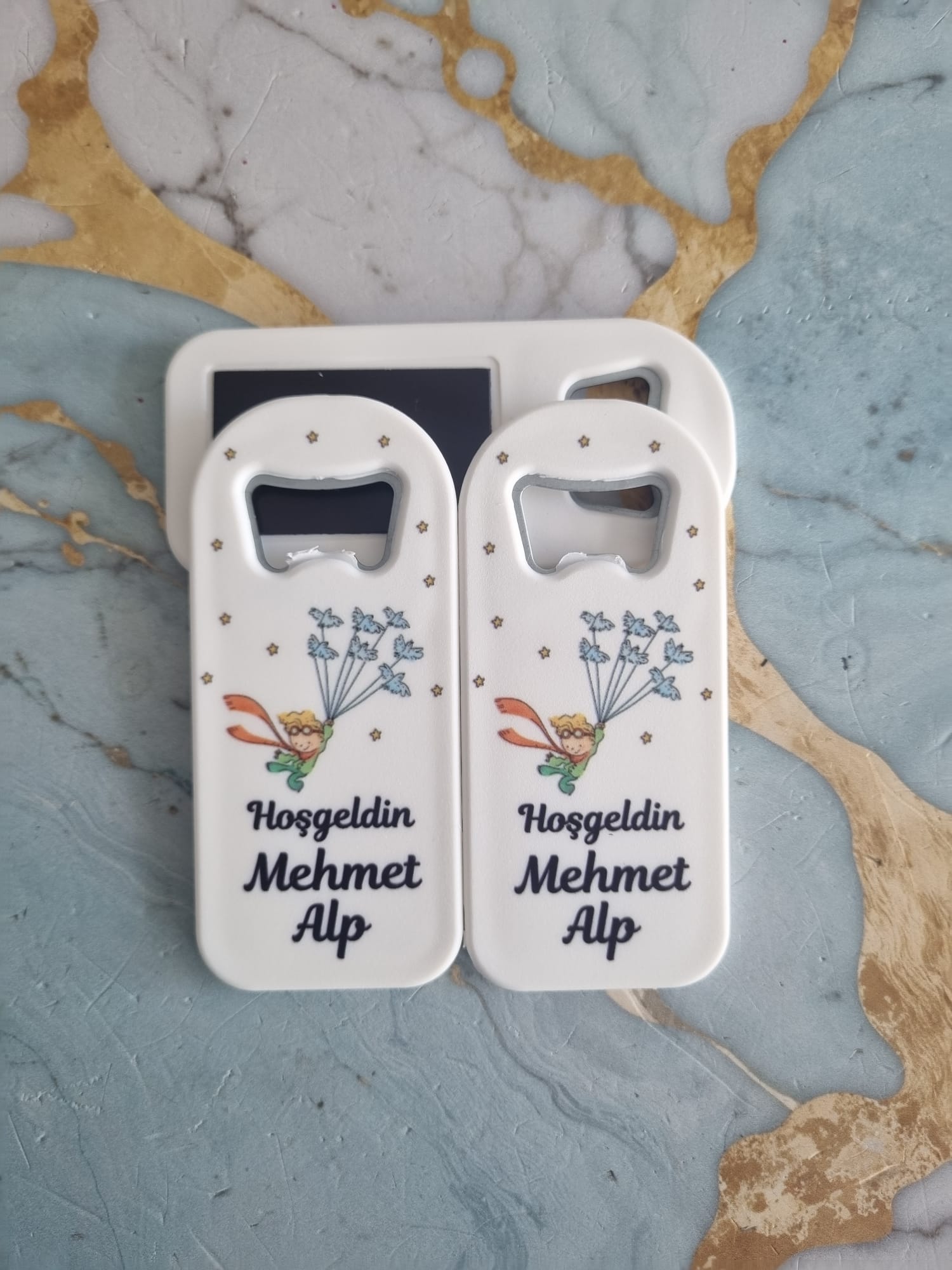 Dikdörtgen Açacak Magnet Küçük Prens